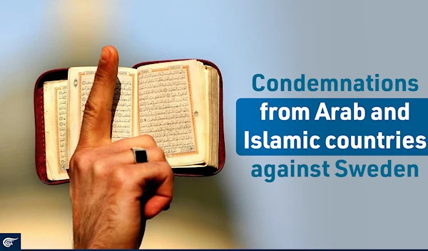 Condemnations from Arab and Islamic countries against Sweden