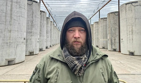 Rostislav Zhuravlev, correspondent for Russia's RIA news agency, poses for a picture at an unknown location in this undated picture (RIA Novosti)