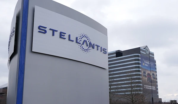 The Stellantis sign is seen outside the Chrysler Technology Center, in Auburn Hills, Mich. U.S., Jan. 19, 2021. (AP)