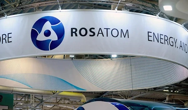 Logo of Russian atomic energy agency Rosatom (AFP)