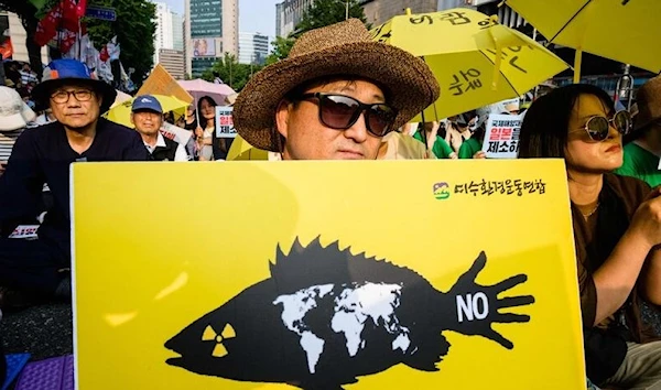 A protest in Seoul on June 24 (AFP via Getty Images)