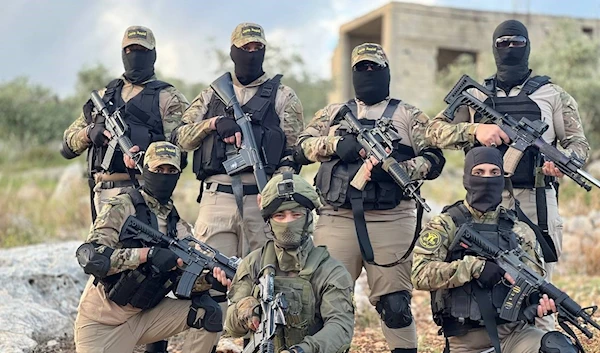 Fighters from the Al-Quds Brigades' Jenin Brigade. (Al Mayadeen)