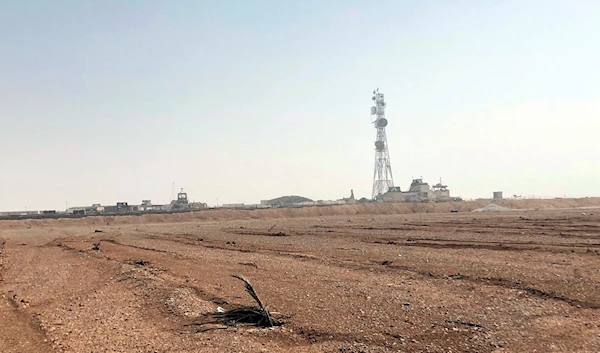 The Al-Tanf military outpost in southern Syria, October 22, 2018 (AP)