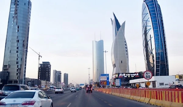 A picture taken on December 16, 2020 shows newly constructed towers in Ryadh, the Saudi Arabian capital and main financial hub. (AFP)