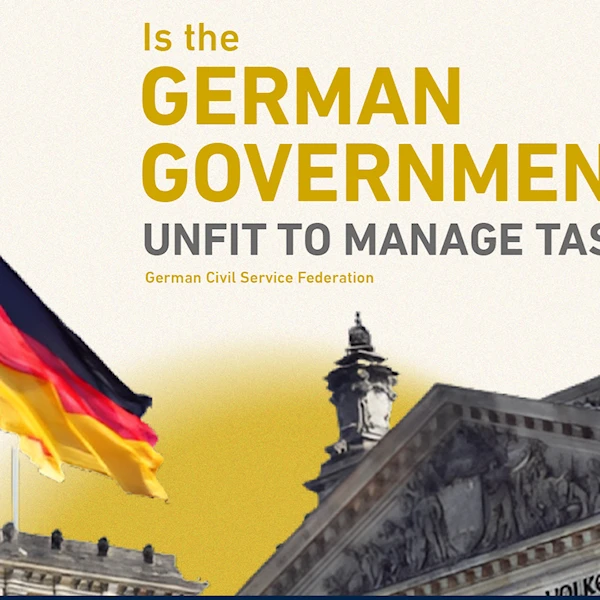 Is the German government unfit to manage tasks?