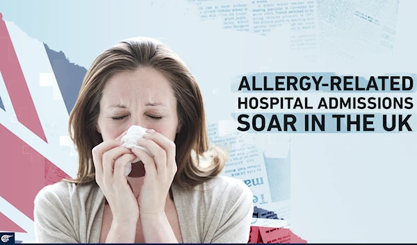 Allergy-related hospital admissions soar in the UK