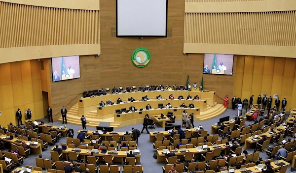 African heads of state attend the 35th Ordinary Session of the African Union (AU) Assembly in Addis Ababa, Ethiopia, Saturday, Feb. 5, 2022. (AP)