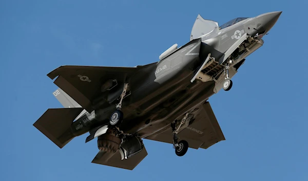 An F-35B fighter jet lands at Luke Air Force Base in this Tuesday, Dec. 10, 2013 file photo, in Goodyear, Ariz. (AP)