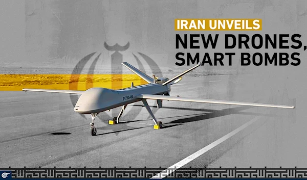 Iran unveils new drones, smart bombs