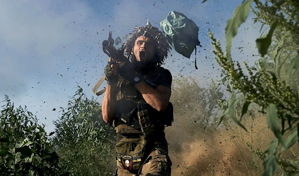 A Ukrainian serviceman of the 53rd brigade fires an RPG-9 towards Russian positions at the frontline close to Donetsk, Ukraine, Aug. 19, 2023 (AP)