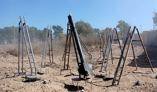 Eight Qassam Launchers in Gaza, 6 July 2007 (Israeli military)