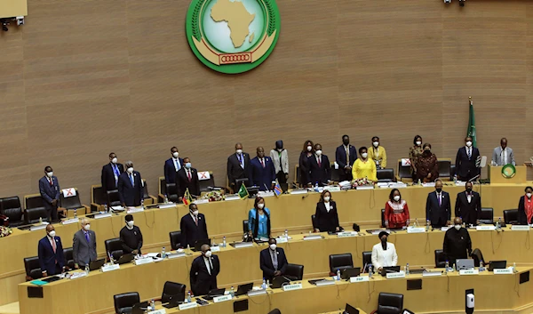 African heads of state attend the 35th Ordinary Session of the African Union (AU) Assembly in Addis Ababa, Ethiopia Saturday, Feb. 5, 2022. (AP)