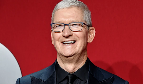 Apple CEO Tim Cook attends the GQ Global Creativity Awards at the Water Street Associates Building on Thursday, April 6, 2023, in New York. (AP)