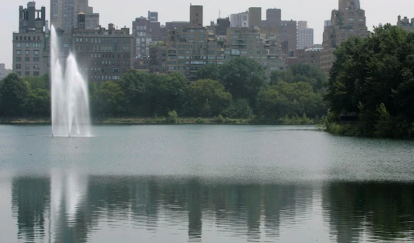 A photo of Central Park's Jacqueline Kennedy Onassis Reservoir in an undated photo (AP)