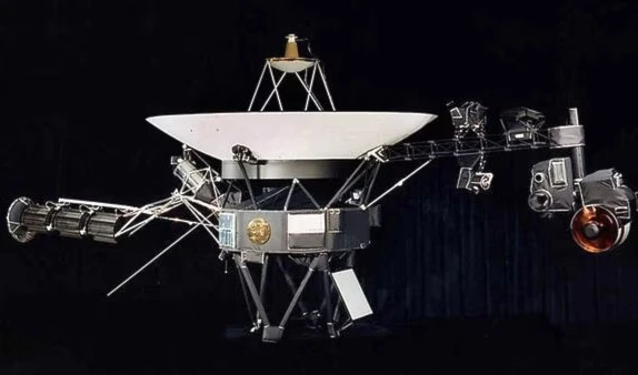 This NASA file image obtained 09 August 2002 shows one of the Voyager spacecraft (AFP)