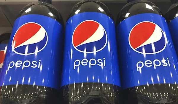 A row of 2 liter Pepsi Cola line a shelf at a Publix Supermarket, Monday, Feb. 8, 2021 in Miami.  (AP)