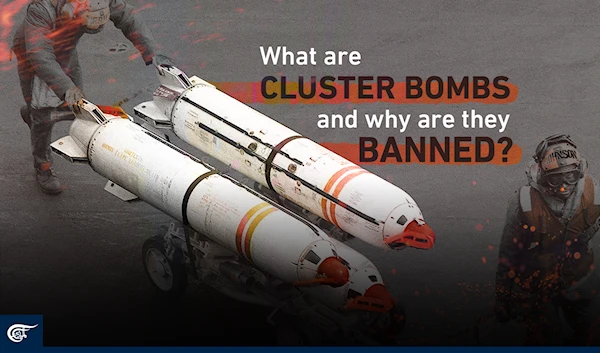 What are cluster bombs and why are they banned?