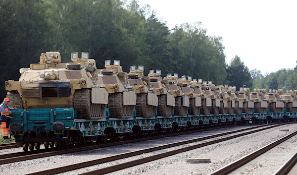 Ukrainian soldiers complete M1 Abrams training in Germany.