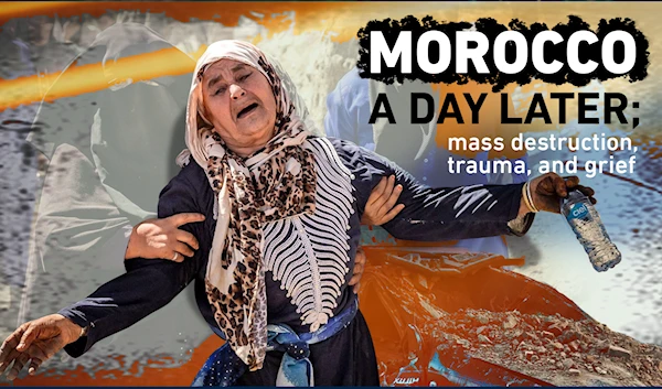 Morocco a day later; mass destruction, trauma, and grief