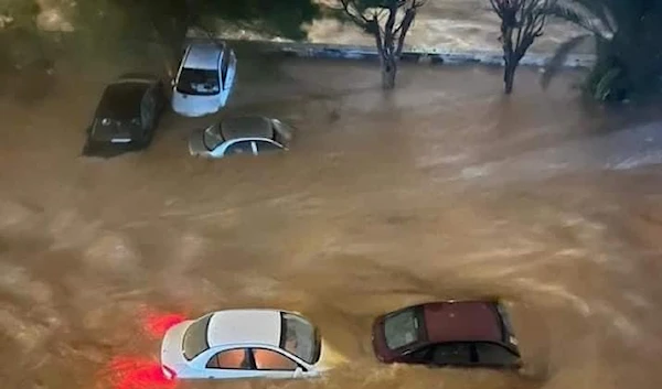 An image of the flood in Libya on September 11, 2023 (Twitter/Mera Elnaal)