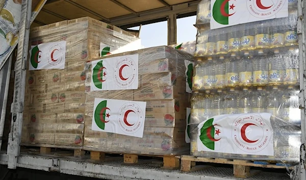 Algeria's aid prepared to be sent to Morocco. (Social media/Source