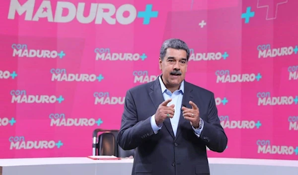 Venezuelan President Nicolas Maduro on the "Con Maduro +" program (Con Maduro Mas photo)