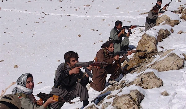 Fighters of the Democratic Party of Iranian Kurdistan (PDKI or KDPI) in 2013 (Wikimedia commons)