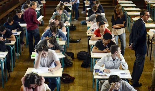 Students attending high school in the US (AFP via Getty Images)