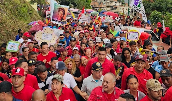 popular march in Caracas in support of president Maduro, September 19 2023 (social media)