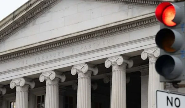 The US Department of the Treasury building is seen in Washington, D.C., Jan. 19, 2023. (AFP via Getty Images)