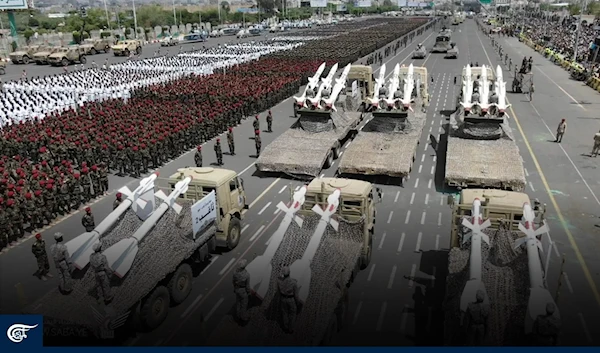 Huge military parade held by Yemeni Armed Forces in Sanaa