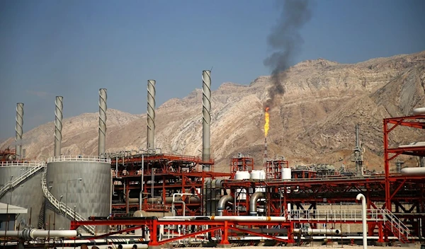 This Thursday, Nov. 19, 2015 photo shows a general view of a natural gas refinery in the South Pars gas field on the northern coast of Persian Gulf in Asalouyeh, Iran (AP Photo/Ebrahim Noroozi)