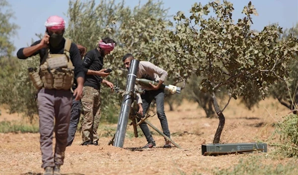 Fighters from the Turkish-backed Syrian National Army (AFP)