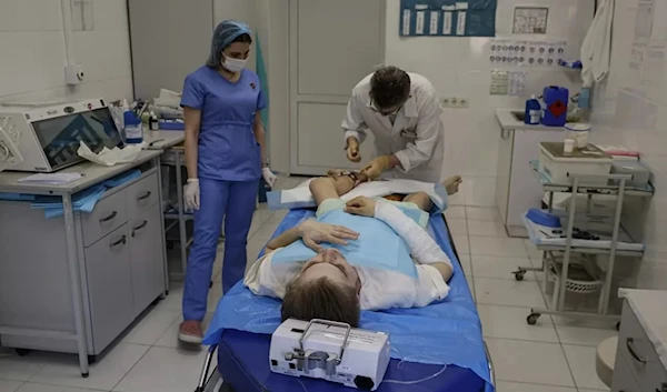 Russia Ukraine War Hospital. (AP)