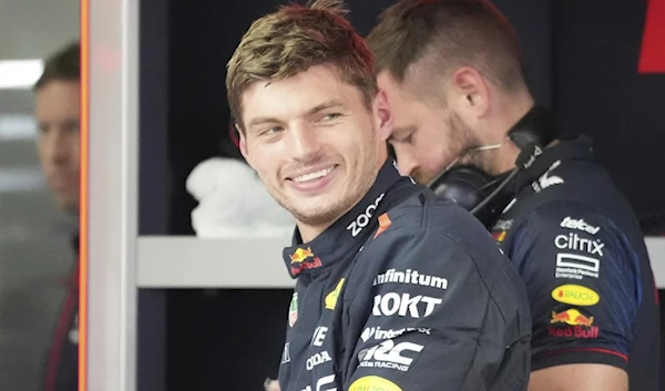 Red Bull driver Max Verstappen of the Netherlands photographed on Sept. 22, 2023, at the Japanese Formula 1 Grand Prix. (AP)