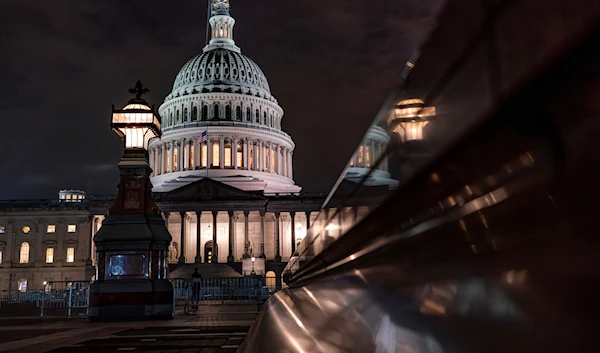 The Capitol is seen late September 26, 2023, in Washington, as lawmakers work to advance appropriations bills on the House floor (AP)