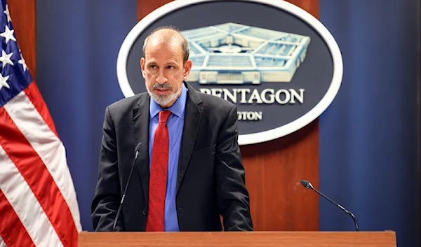 Undersecretary of Defense (Comptroller) Mike McCord speaks during a news conference presenting the Defense Department's audit results at the Pentagon, Nov. 15, 2021 (DoD)