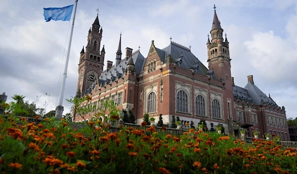 View of the Peace Palace which houses the International Court of Justice, Tuesday September 19 2023 (AP)