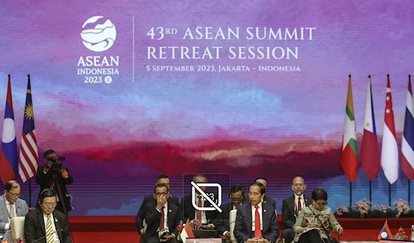 Indonesian President Joko Widodo speaks during the 43rd ASEAN summit retreat session in Jakarta, Indonesia, on September 5, 2023.