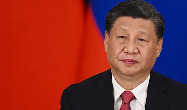 Chinese President Xi Jinping attends a signing ceremony in Moscow on March 21, 2023. (AFP)