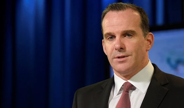 In this Aug. 4, 2017 file photo, Brett McGurk, U.S. special presidential envoy to the anti-ISIL coalition, speaks during a briefing at the State Department in Washington. (AP)