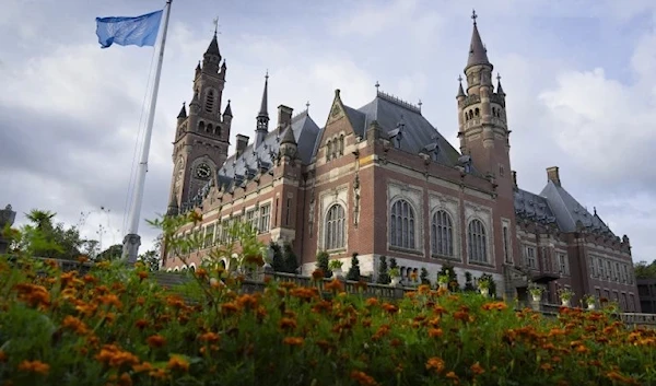 View of the Peace Palace which houses World Court in The Hague, Netherlands, on Sept.19,2023. (AP/Peter Dejong)