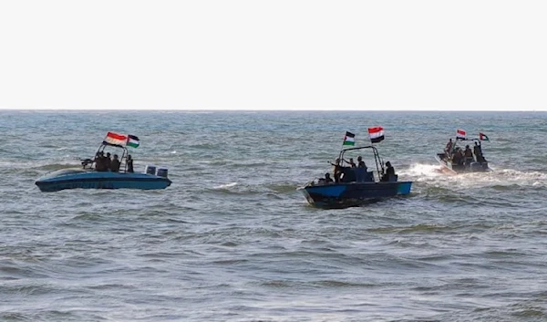 Members of the Yemen Coast Guard patrol the Red Sea (AFP)