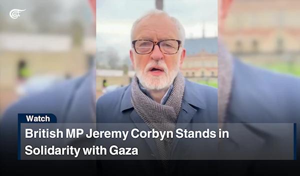 British MP Jeremy Corbyn Stands in Solidarity with Gaza