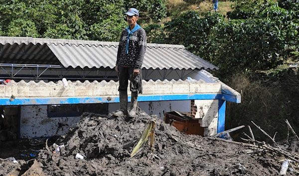 Colombia landslide buries 50 people under the rubble, kills 18