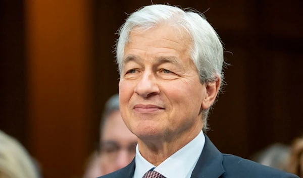 Jamie Dimon, Chairman and CEO, JPMorgan Chase & Co., listens during a Senate Banking, Housing, and Urban Affairs Committee oversight hearing to examine Wall Street firms on Capitol Hill, Wednesday, Dec. 6, 2023 in Washington. (AP)