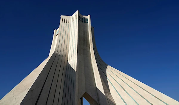 Azadi (Freedom) monument tower is seen in Tehran, Iran, Friday, Sept. 16, 2022.(AP)