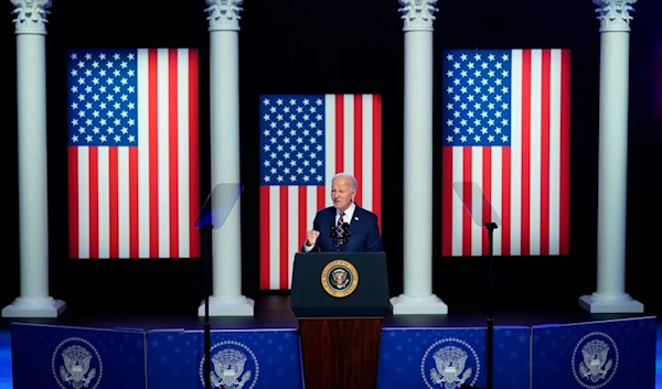 President Joe Biden speaks in Blue Bell, Pa., Friday, Jan. 5, 2024. (AP)