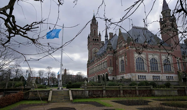 A view of the Peace Palace housing the International Court of Justice, the United Nations top court which is ruling in The Hague, Netherlands, Wednesday, Jan. 31, 2024. (AP)