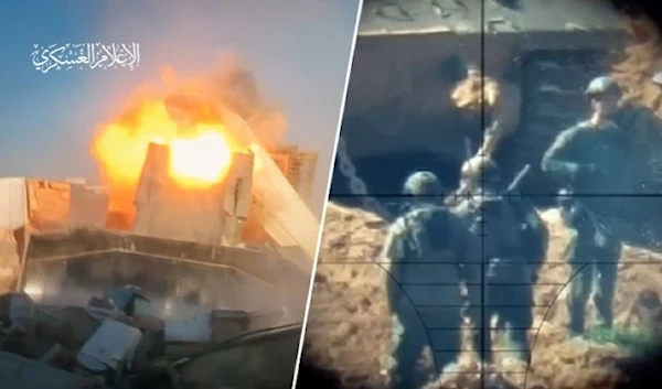 Al-Qassam shares video of sniping operation targeting Israeli officer